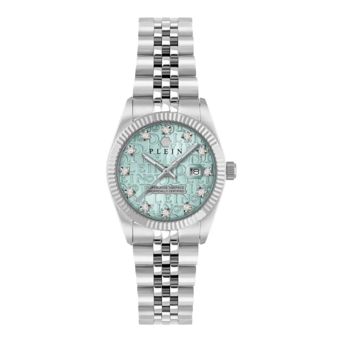 Philipp Plein Womens Stainless Steel 28mm Bracelet Fashion Watch