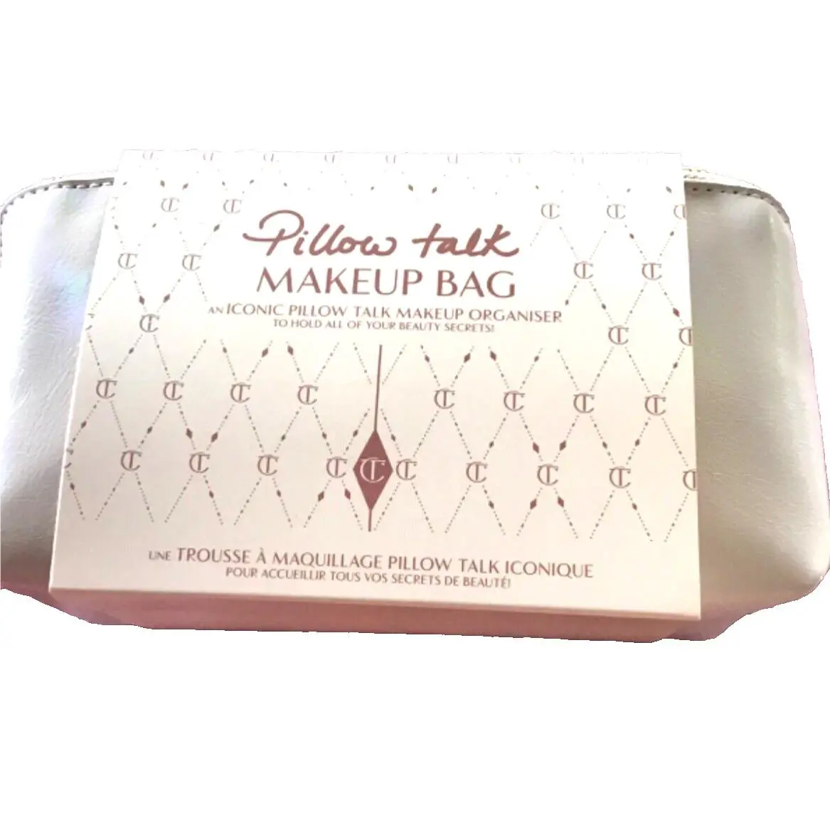 Charlotte Tilbury Pillow Talk Makeup Bag Organizer Travel