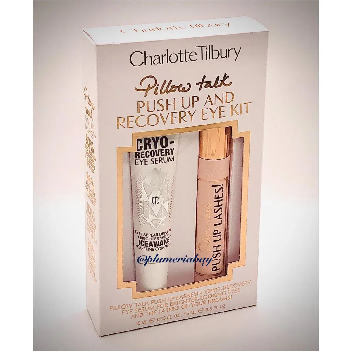 Charlotte Tilbury Cryo-recovery Eye Serum + Pillow Talk Push Up Mascara Eye Kit