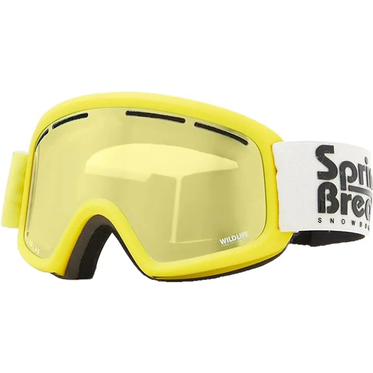 Vonzipper Kids Trike Snowmobile Yellow One Size Goggles