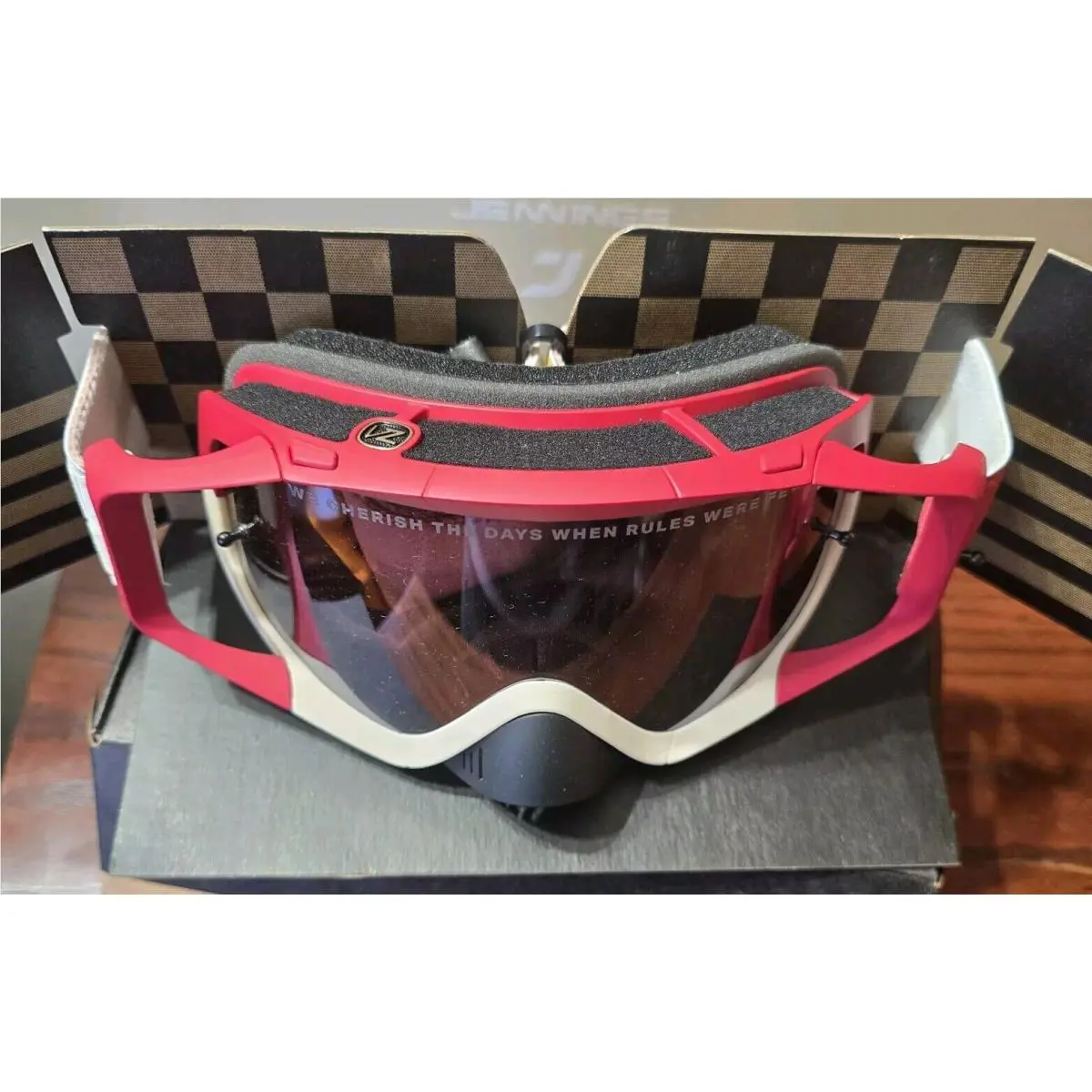 Von Zipper Porkchop x Fasthouse Outland Goggles Maroon