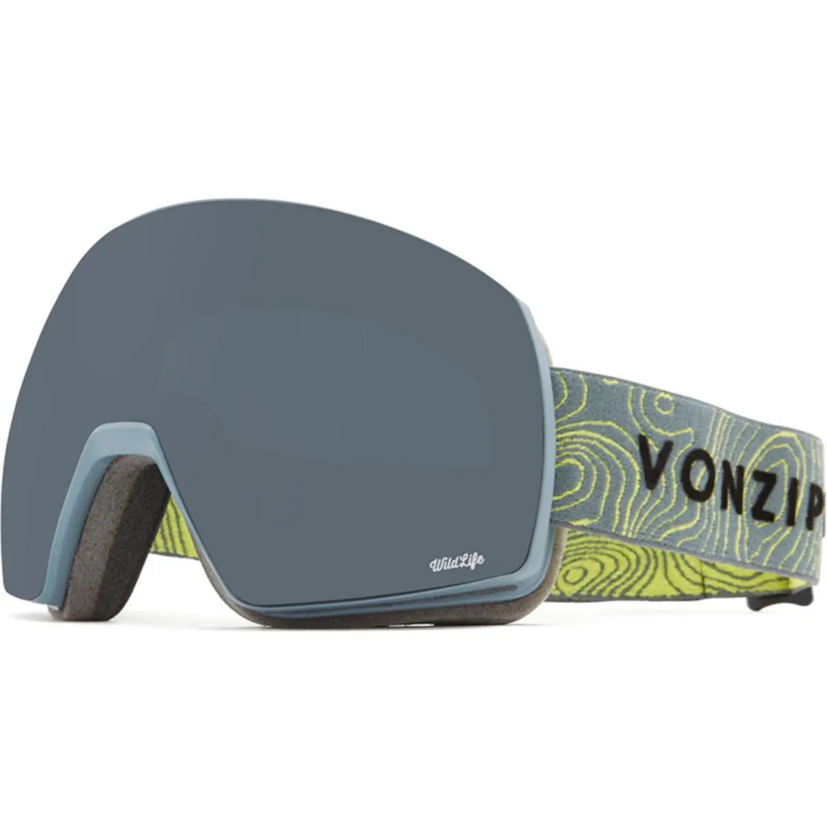 Vonzipper Satellite 2019 Goggles Charcoal Satin Wild Blackout