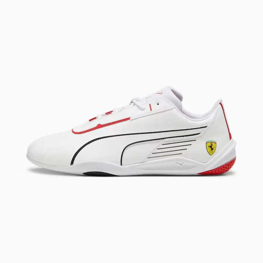 Puma shoes - PUMA R-Cat - 308076-02 - PUMA White-Rosso Corsa 0