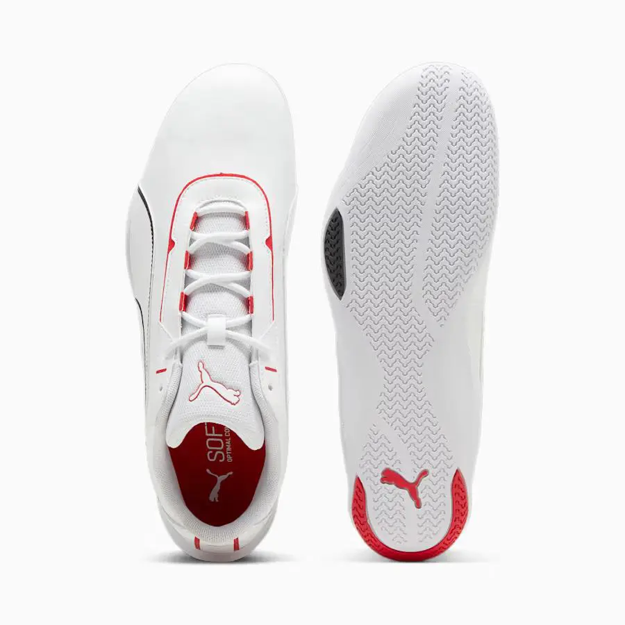 Puma shoes - PUMA R-Cat - 308076-02 - PUMA White-Rosso Corsa 2