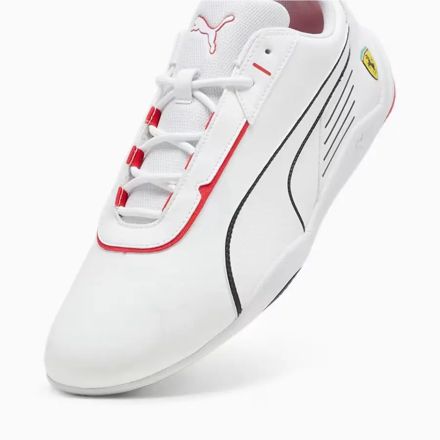 Puma shoes - PUMA R-Cat - 308076-02 - PUMA White-Rosso Corsa 3