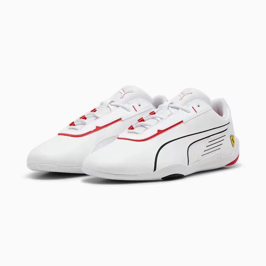 Puma shoes - PUMA R-Cat - 308076-02 - PUMA White-Rosso Corsa 5