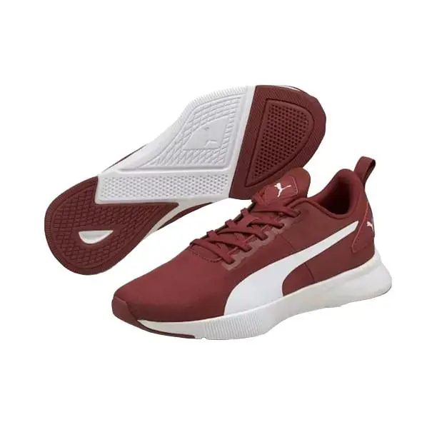 Puma Mens Red Shoe Flyer Rnner Mesh 195343 08