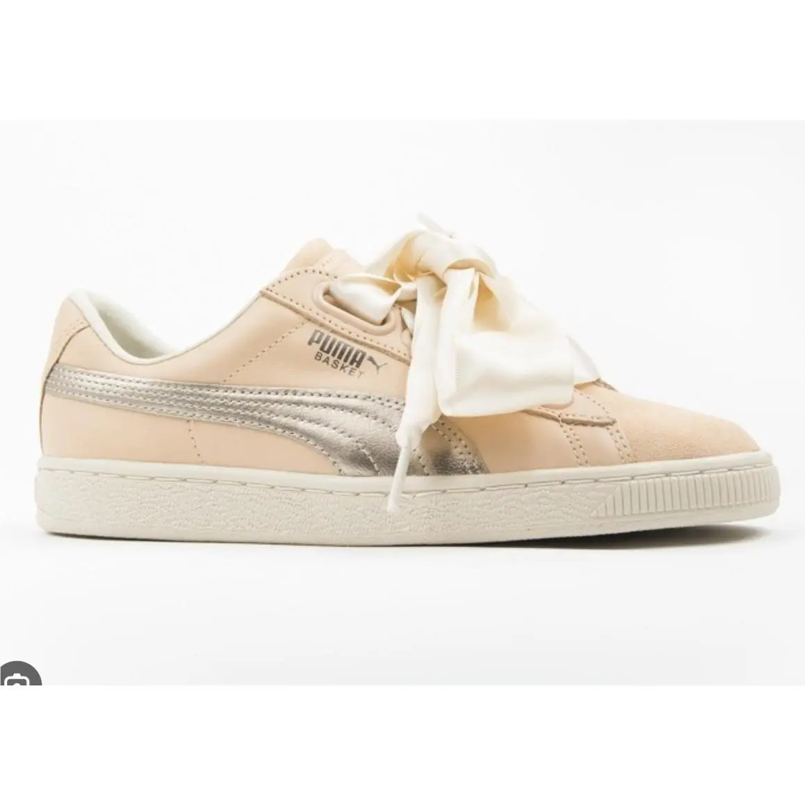 Puma shoes - PUMA Basket Heart - Basket Heart - 364955-01 - natural 1