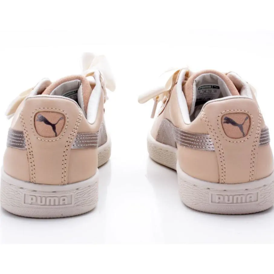Puma shoes - PUMA Basket Heart - Basket Heart - 364955-01 - natural 3