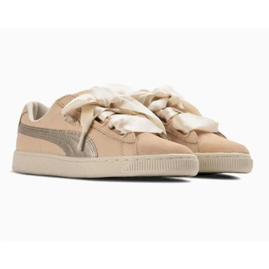 Puma shoes - PUMA Basket Heart - Basket Heart - 364955-01 - natural 5