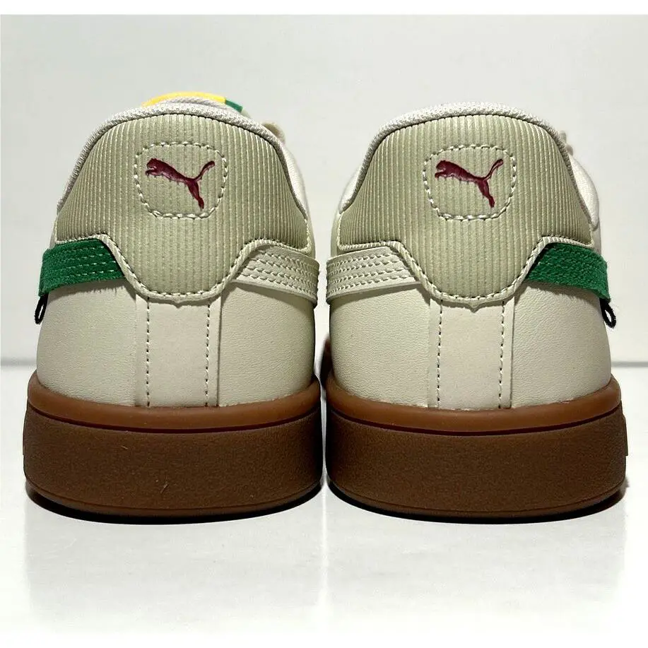 Puma shoes - Basics - Basics - White - Alpine Snow/Archive Green/Yellow Sizzle 3