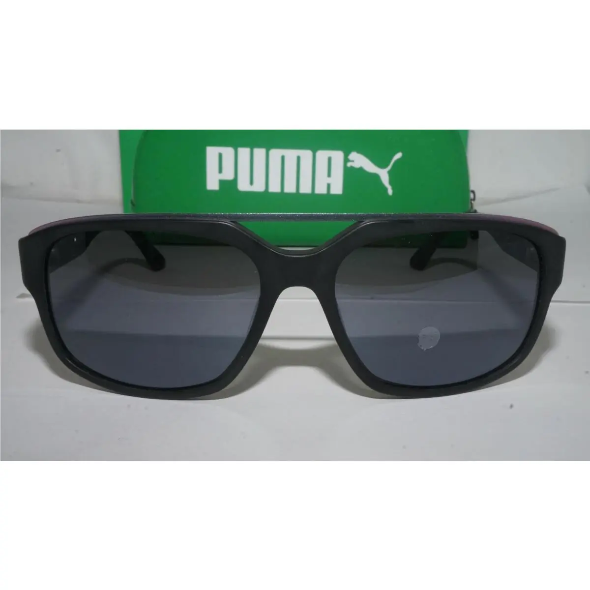 Puma Sunglasses Black Bridge Grey PU0013S 001 58 17 140