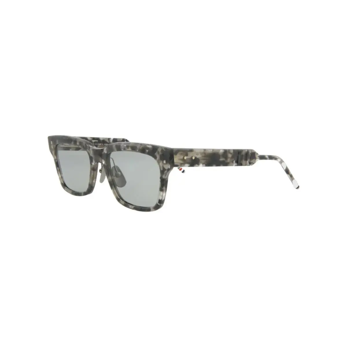 TBS418 5404AF Grey Tortoise w/ Grey Lenses 54-21 Square Sunglasses by Thom Browne