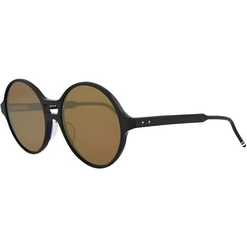 TBS409 5801 Navy w/ Brown Lenses 58-19 Round/oval Sunglasses by Thom Browne