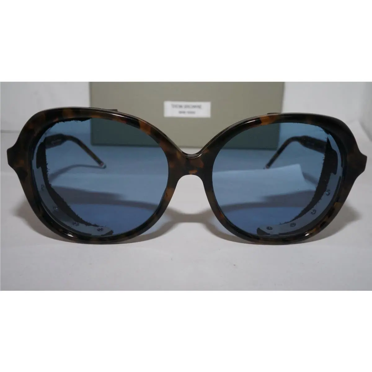 Dita Thom Browne Sunglasses Tortoise Blue Shield TB-503-B-T-TKT-57 57 17 145