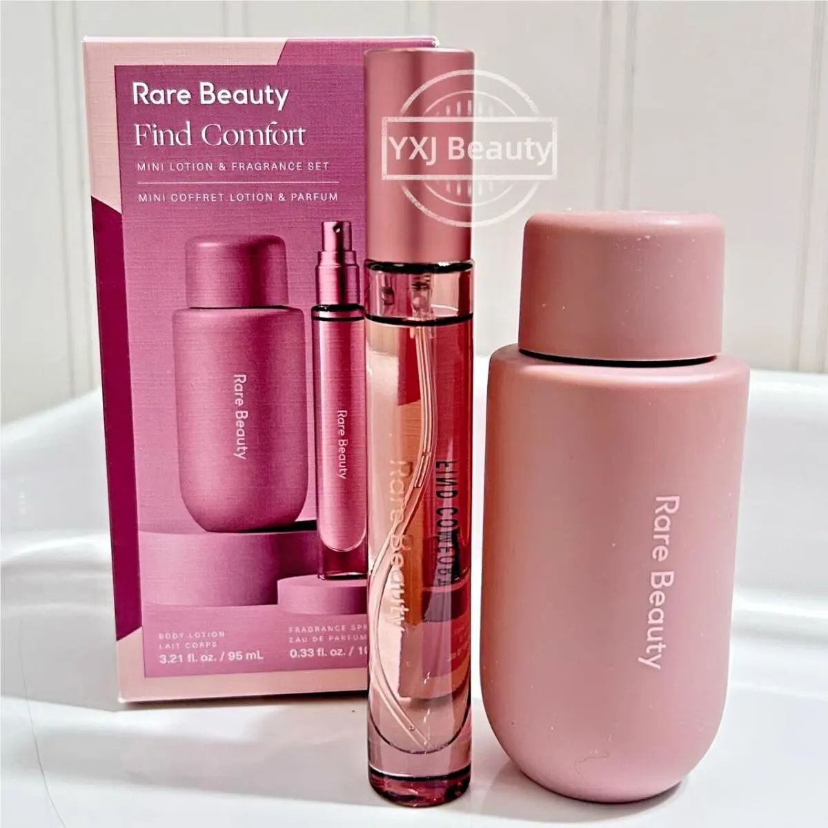 Beauty Find Comfort Lotion and Fragrance Mini Travel Set 3.21oz+0.33 oz