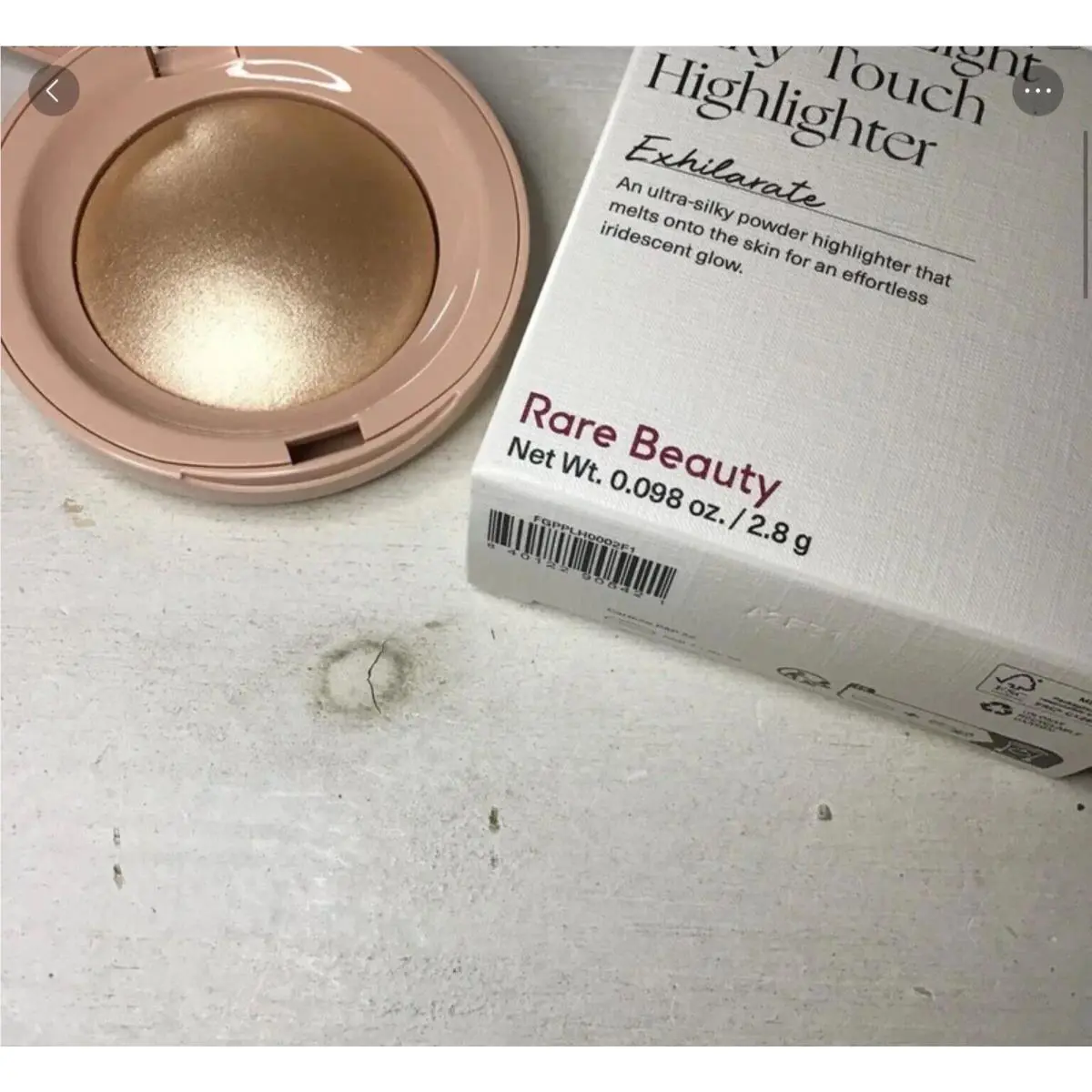 Beauty Selena Gomez Positive Light Silky Touch Highlighter Exhilarate by Rare Beauty