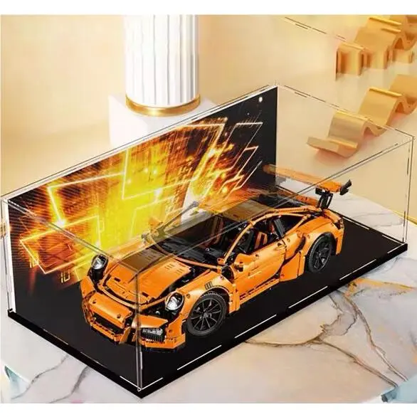 Acrylic Display Case For Lego 42115 42083 42143 Lamborghini Bugatti Ferrari