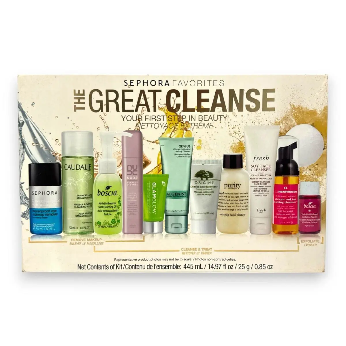 Favorites The Great Cleanse Your First Step in Beauty 11 Pieces by Sephora