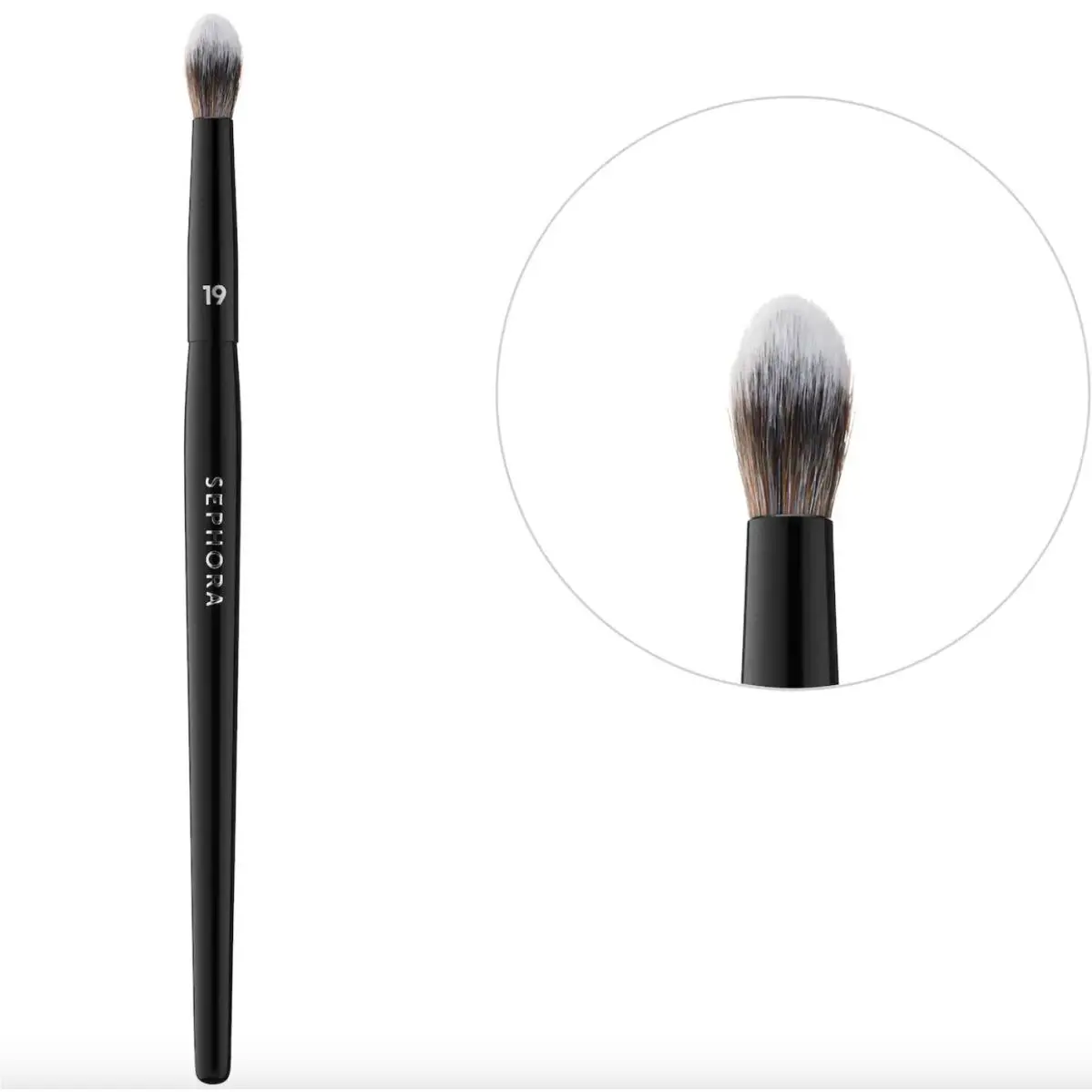 Collection Pro Crease Eye Brush 19 Pointed Tapered Shape by Sephora
