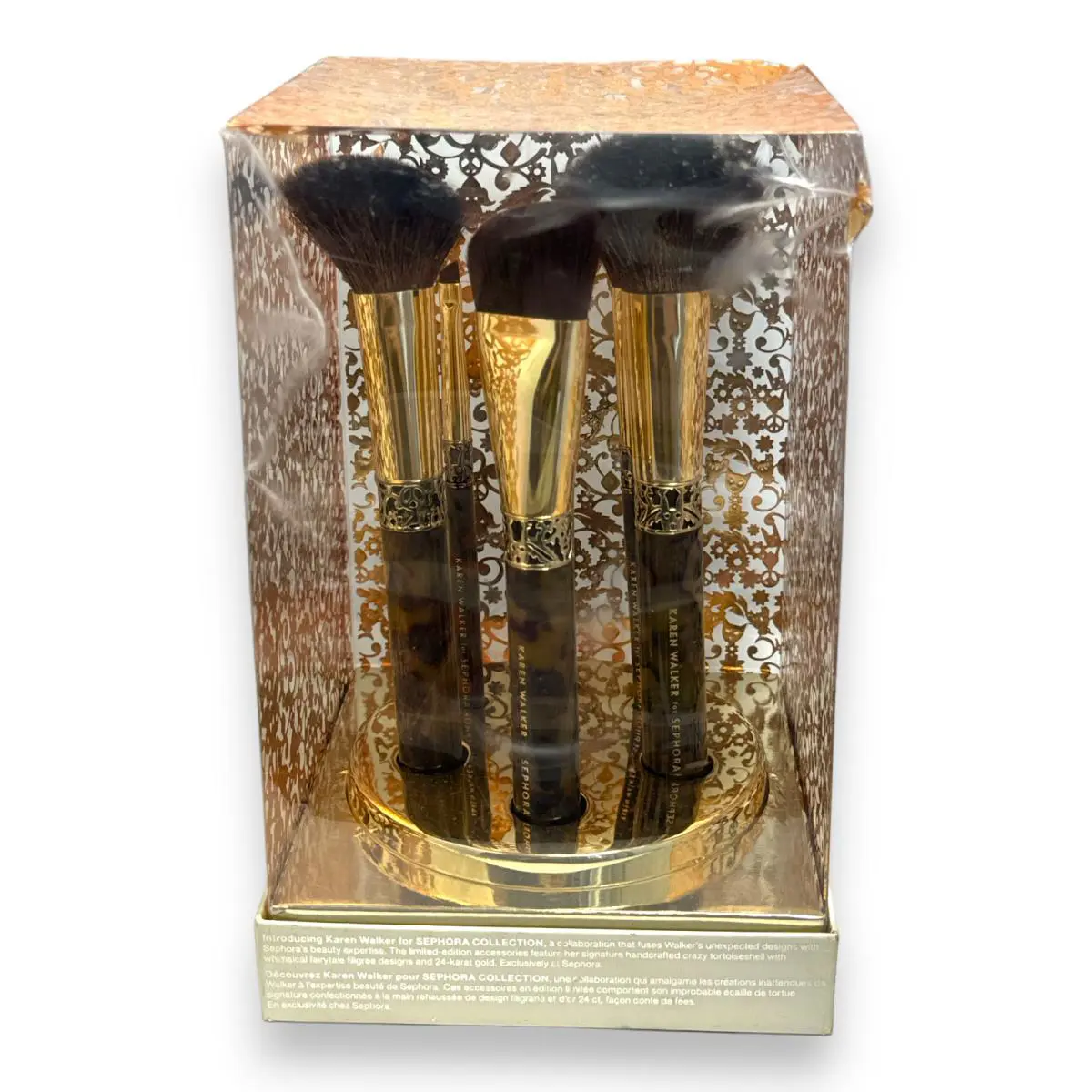 Karen Walker For  Collection Amber Craft: Beauty Brush Set + Stand by Sephora