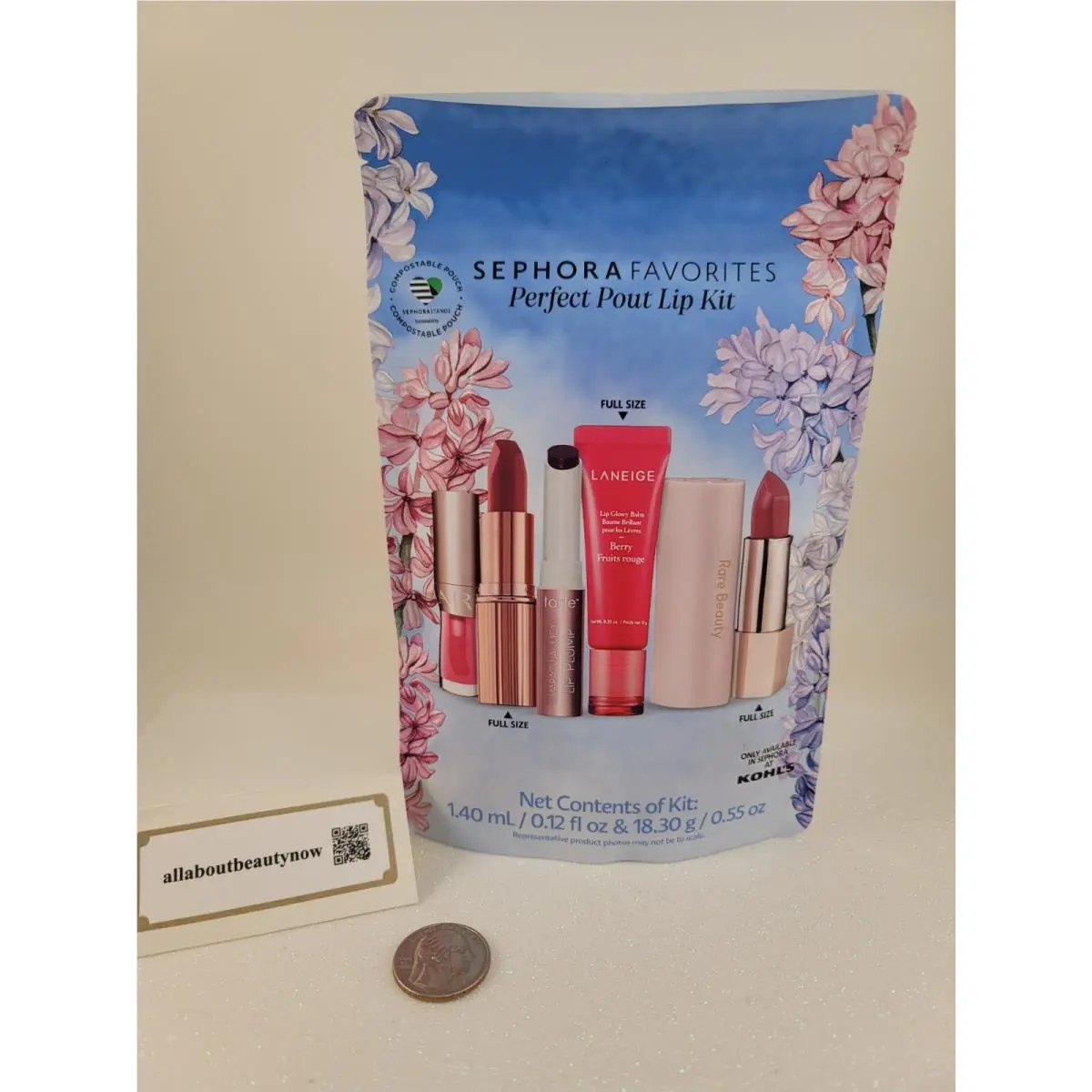 Sephora Favorites Perfect Pout Lip Kit 5 Piece Set Limited Edition