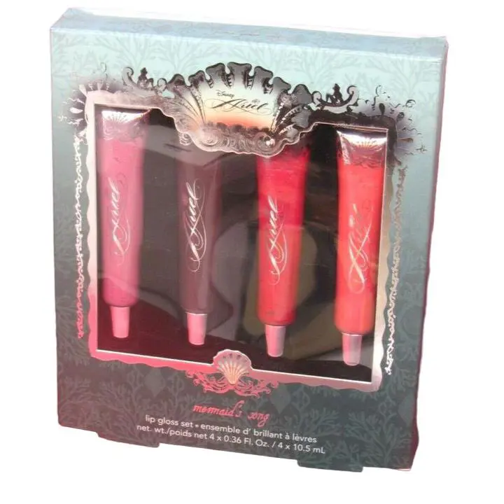 Disney Collection Ariel Mermaids Song 4 Pc Lip Gloss Set Great Gift by Sephora