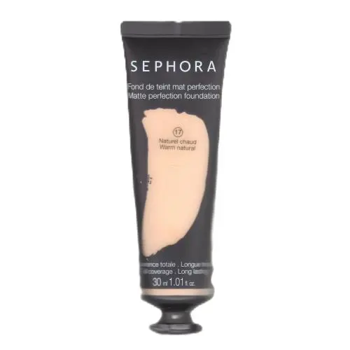 #17 Warm Natural 15pc Collection Matte Perfection Foundation Full Cover 17 Warm Natural by Sephora