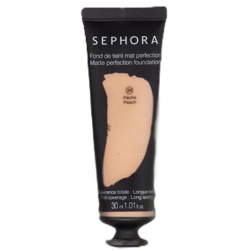 #26 Peach 15pc Collection Matte Perfection Foundation Full Coverage 26 Peach by Sephora