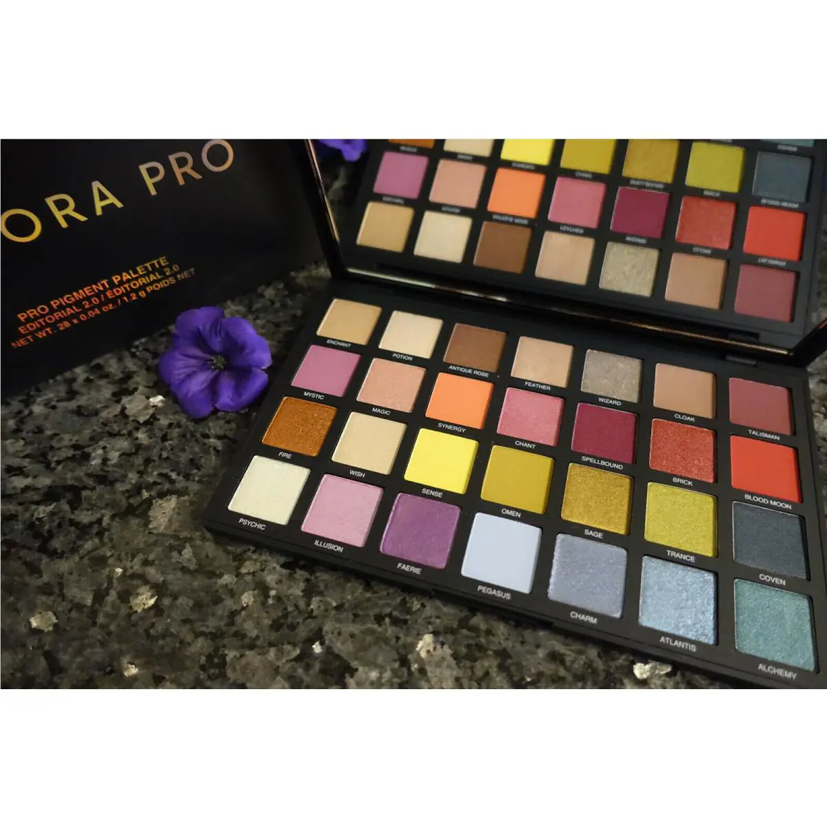 Sephora Pro Pigment Palette Editorial 2.0 Full Size