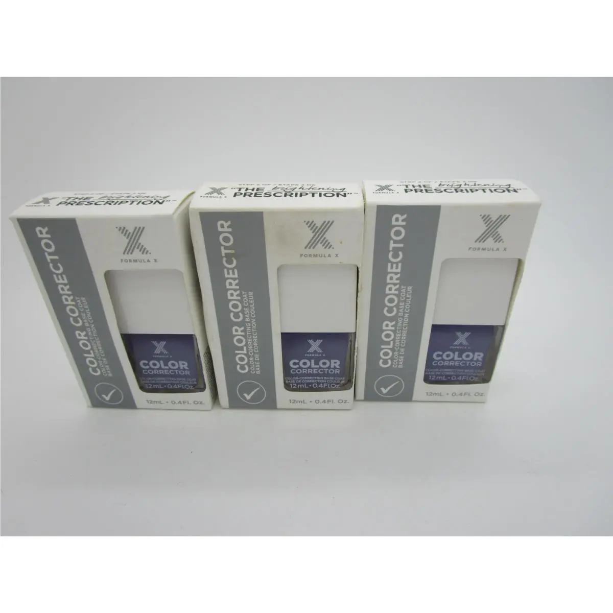 Sephora Formula X Step 2 Brightening Prescription Color Corrector - Lot of 3