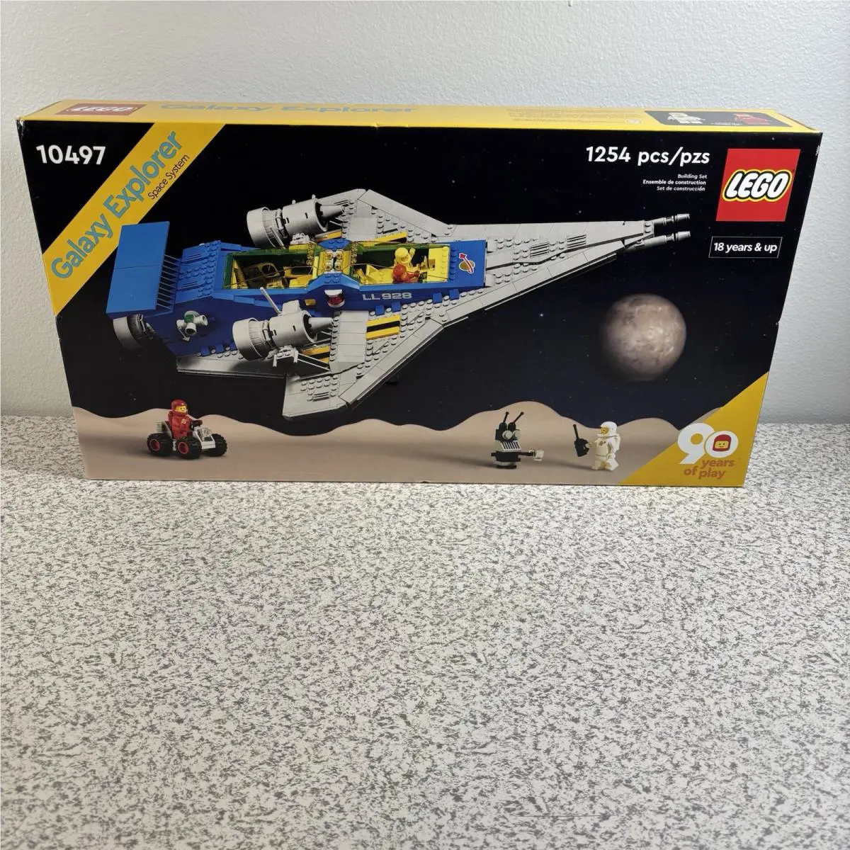 Lego 10497 Icons Galaxy Explorer Space 90th Anniversary 1254 Pieces