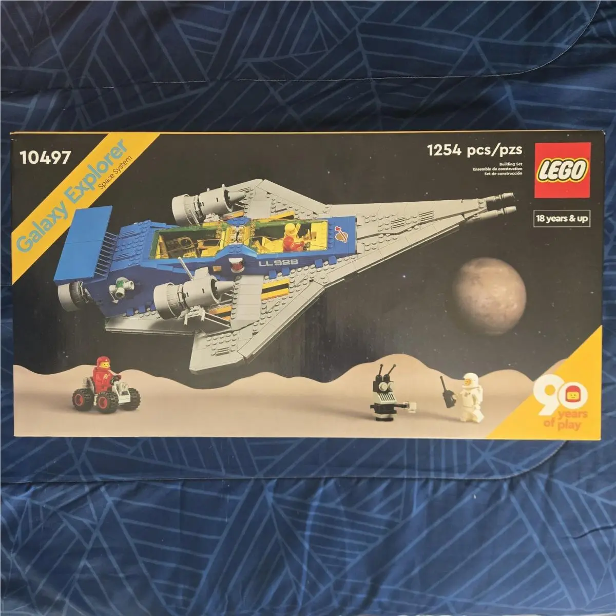 Lego Galaxy Explorer 10497 Space System Building Set 1254 Pcs