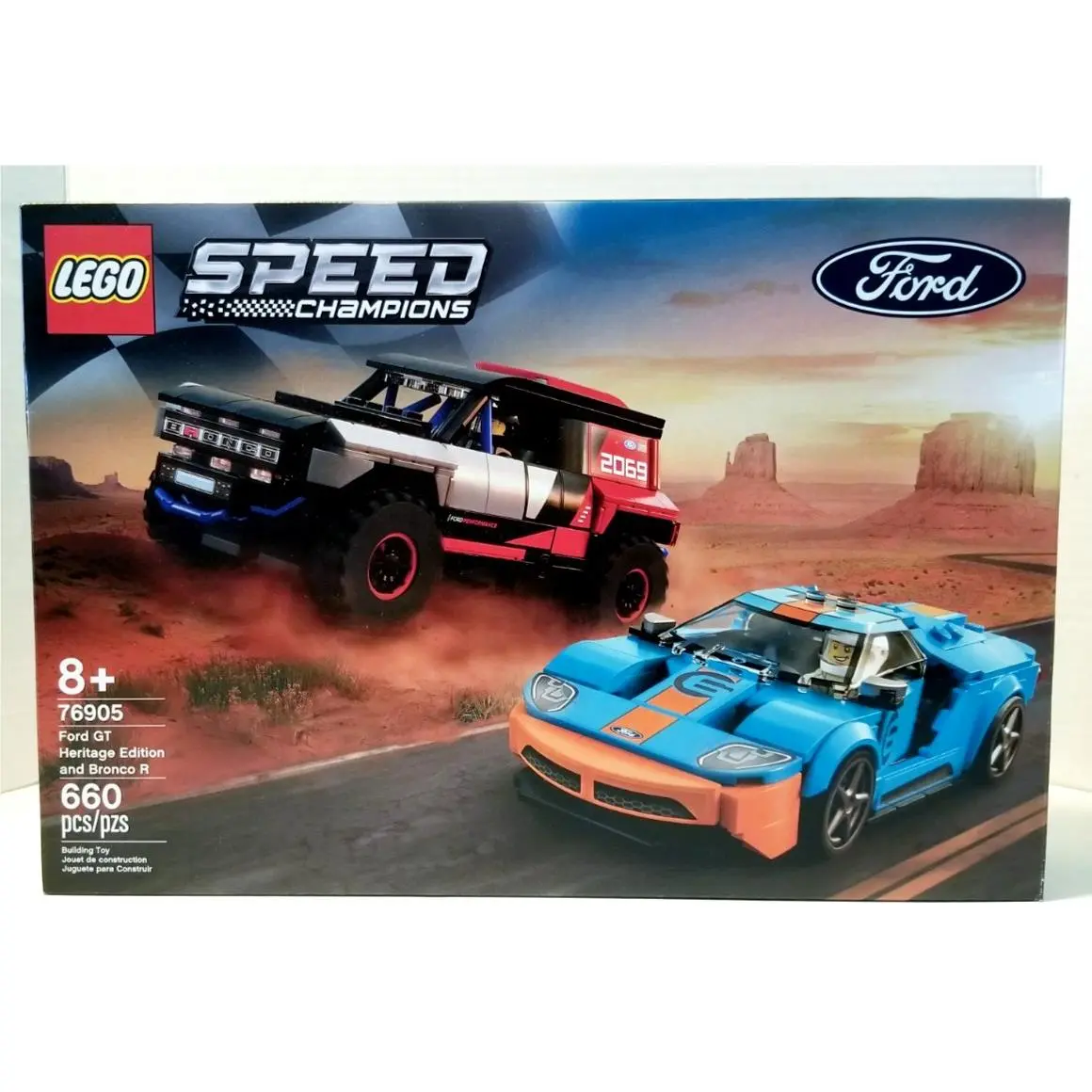 Lego Speed Champions 76905 Ford GT Heritage Addition and Bronco R