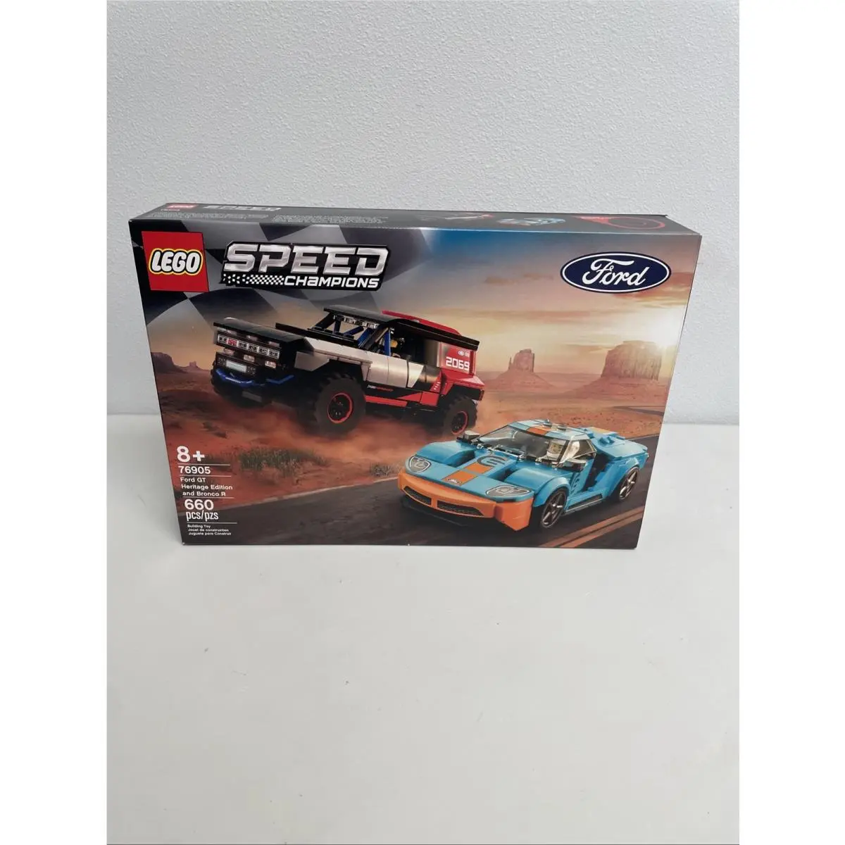 Lego 76905 Speed Champions Ford GT Heritage Edition and Bronco R Set