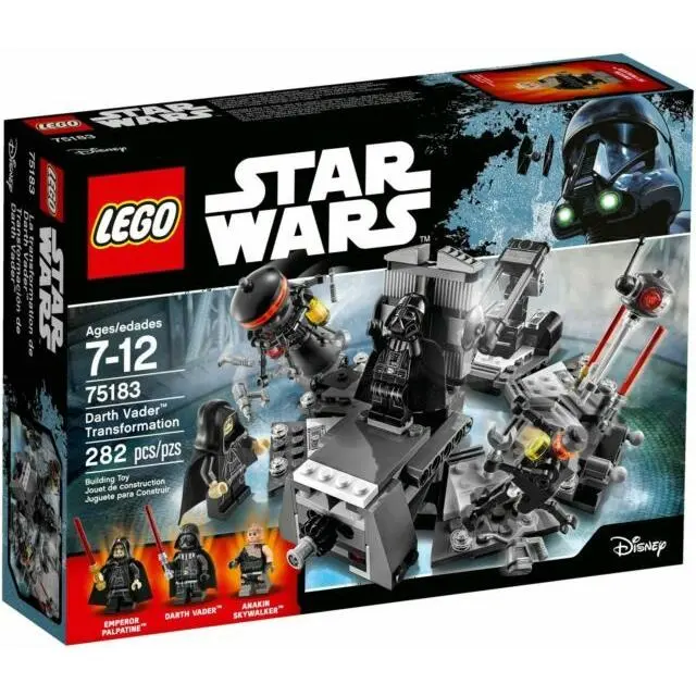 Lego Star Wars 75183 Darth Vader Transformation Injured Anakin + Darth