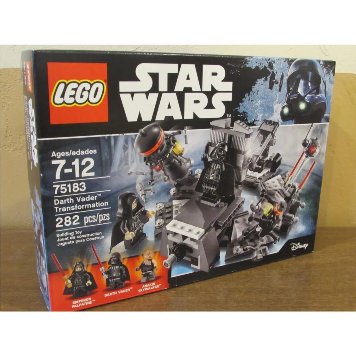 Lego 75183 Star Wars Darth Vader Transformation Set Mint Box Minifig