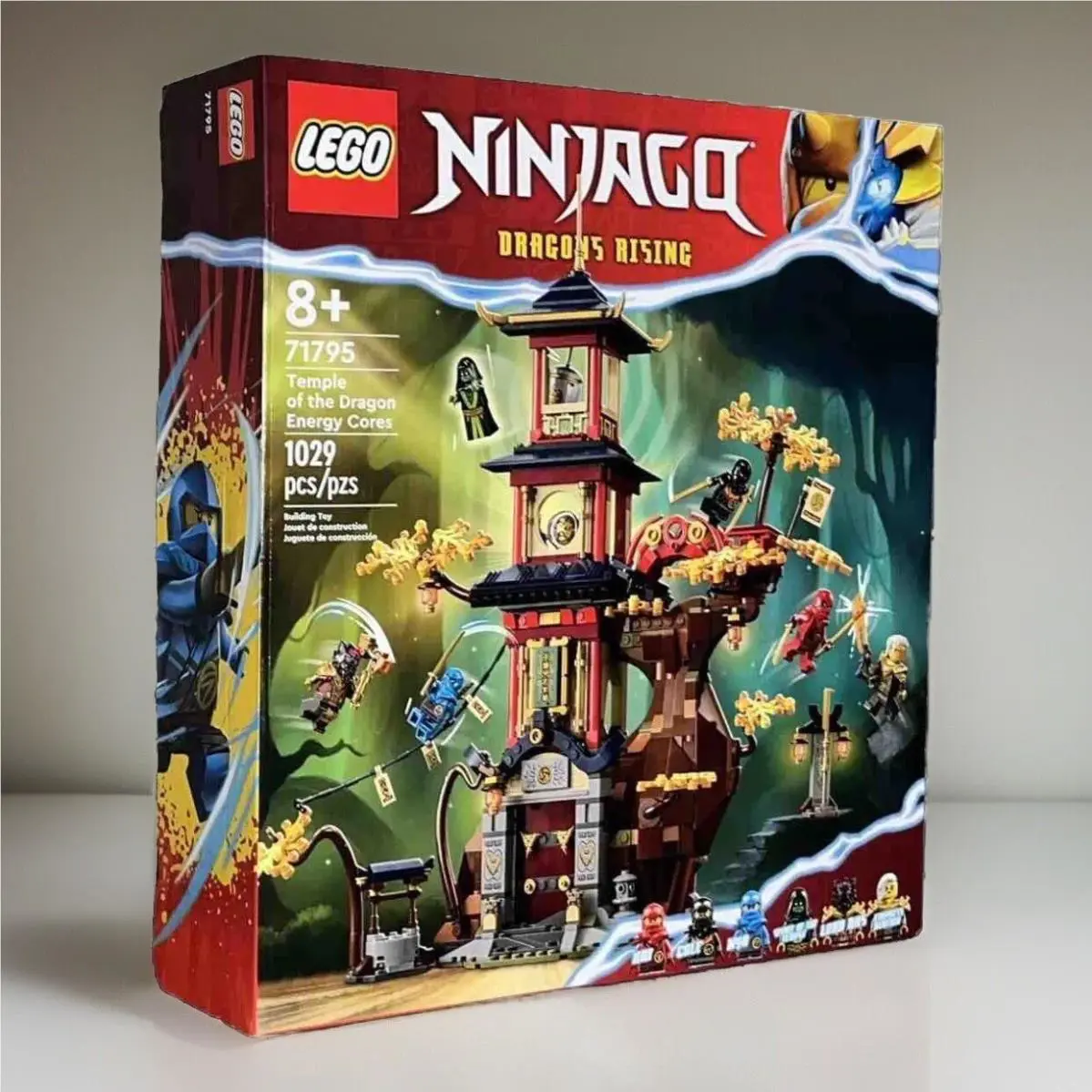 Lego Ninjago Dragons Rising Set 71795 Temple Of The Dragon Energy Cores