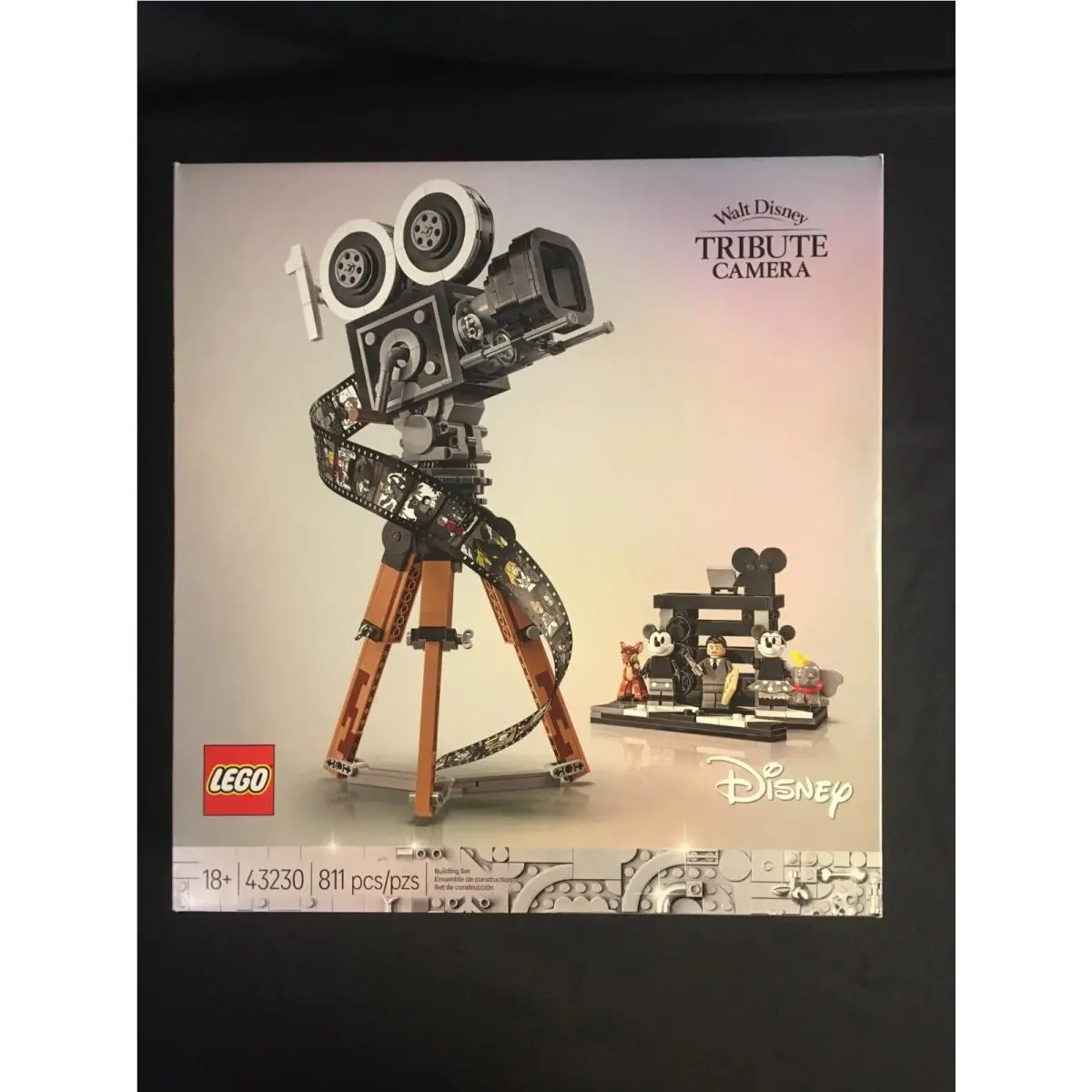 Lego Disney Set 43230 - Walt Disney Tribute Camera - 811 Pieces - Ages 18+