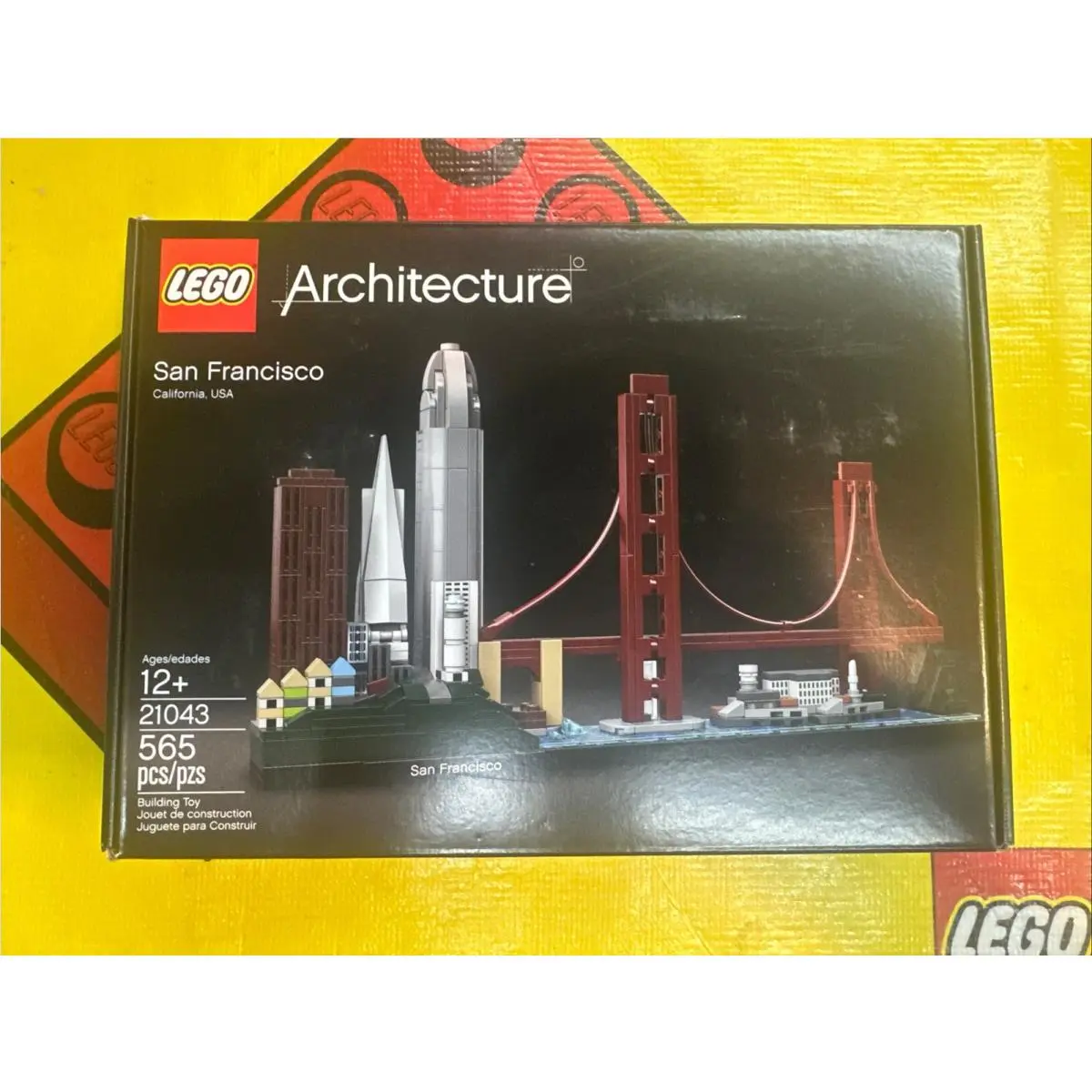 Lego Architecture San Francisco 21043 Usa Skyline Retired Set Box