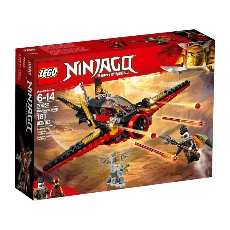 Lego Destiny`s Wing 70650 Ninjago Minifigure Building Set