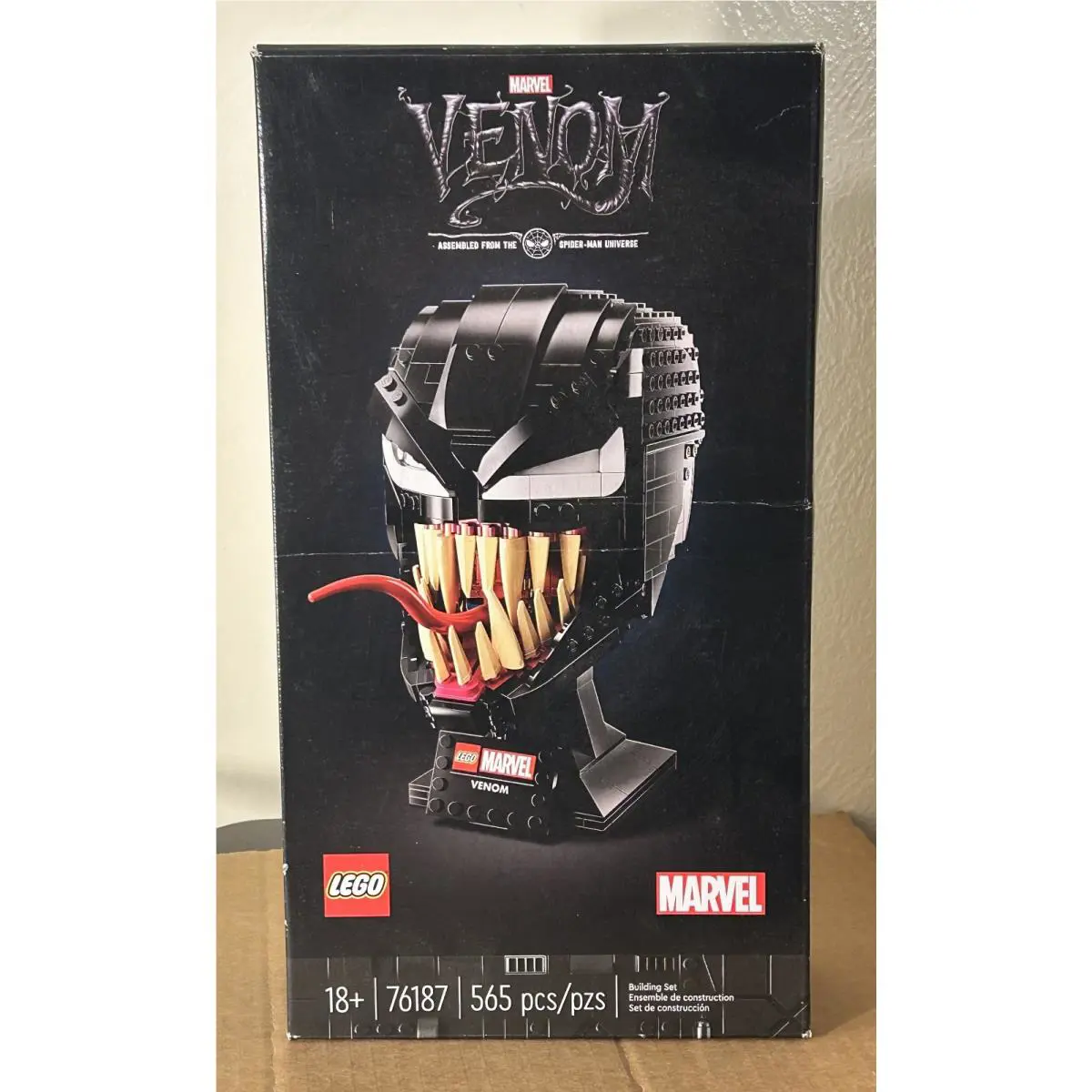 Lego Marvel Spider-man 76187 Venom Building Block Set Retired 565 Pcs