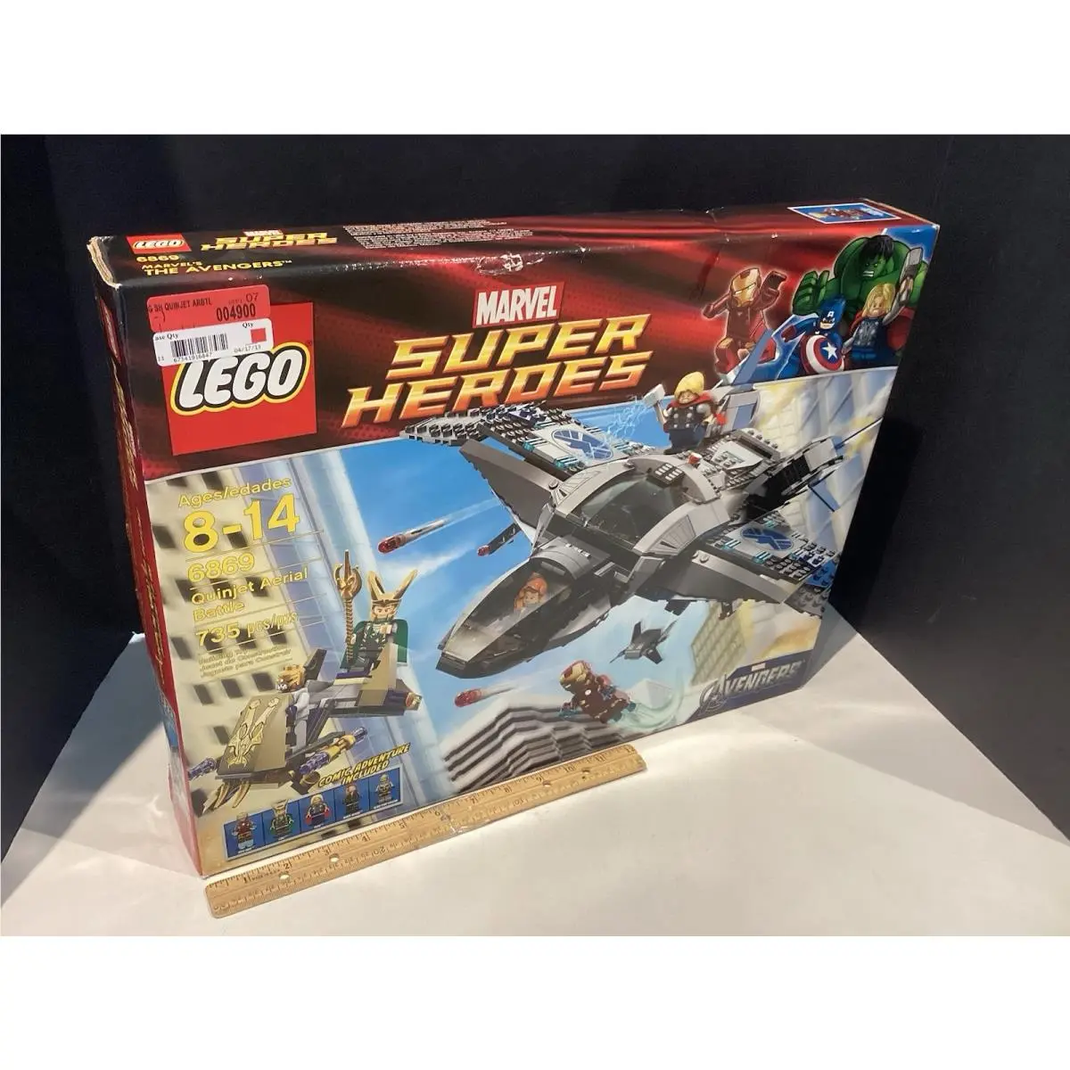 Lego Marvel: Quinjet Aerial Battle 6869 Avengers
