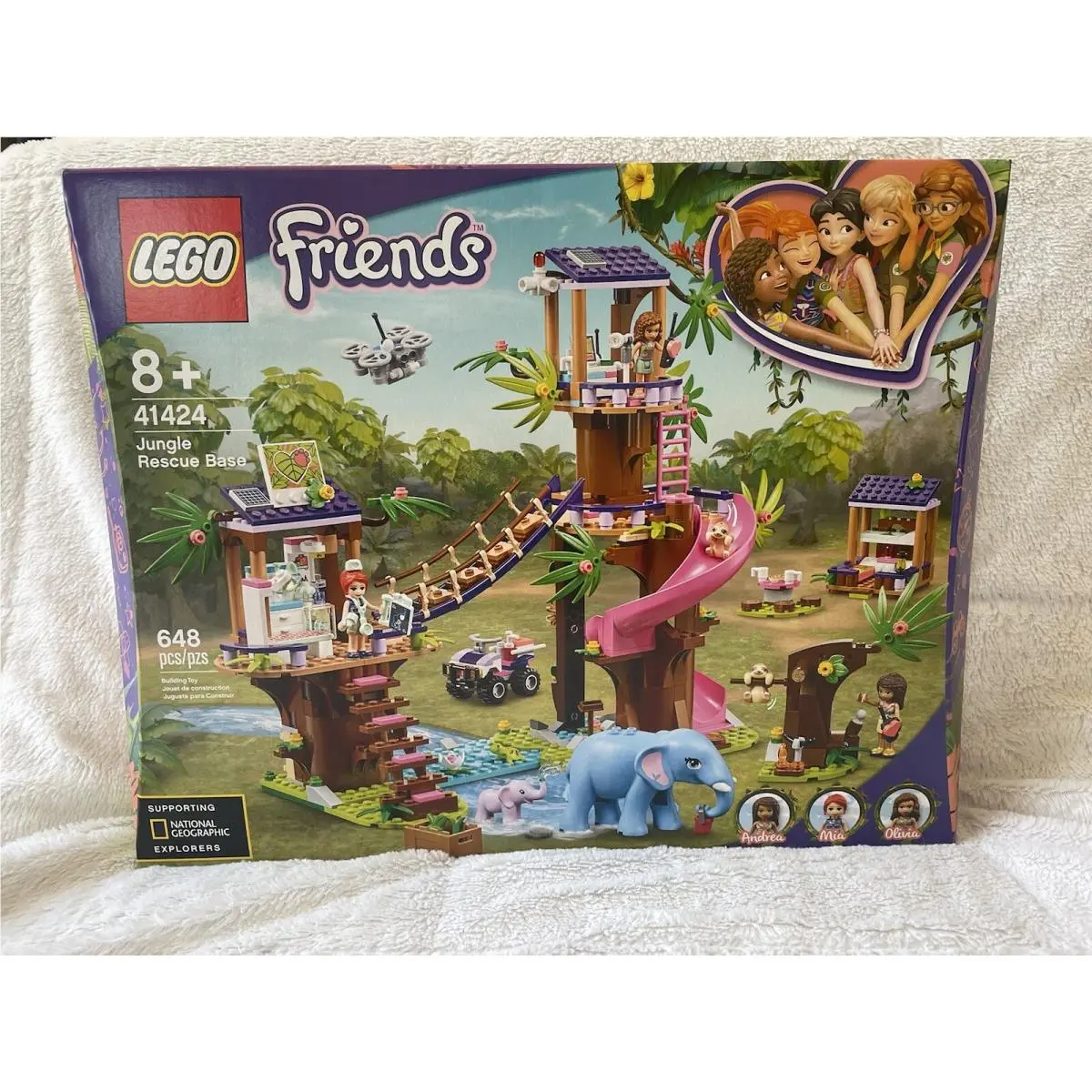 Lego Friends 41424 Jungle Rescue Base