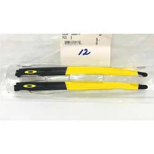 Replacement Arms Crosslink Eyeglasses 8029 8030 8037 8111 8118 12-Satin Black/Lemon Peel by Oakley