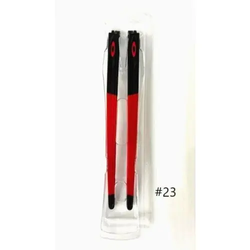 Replacement Arms Crosslink Eyeglasses 8029 8030 8037 8111 8118 23-Satin Black/Red by Oakley