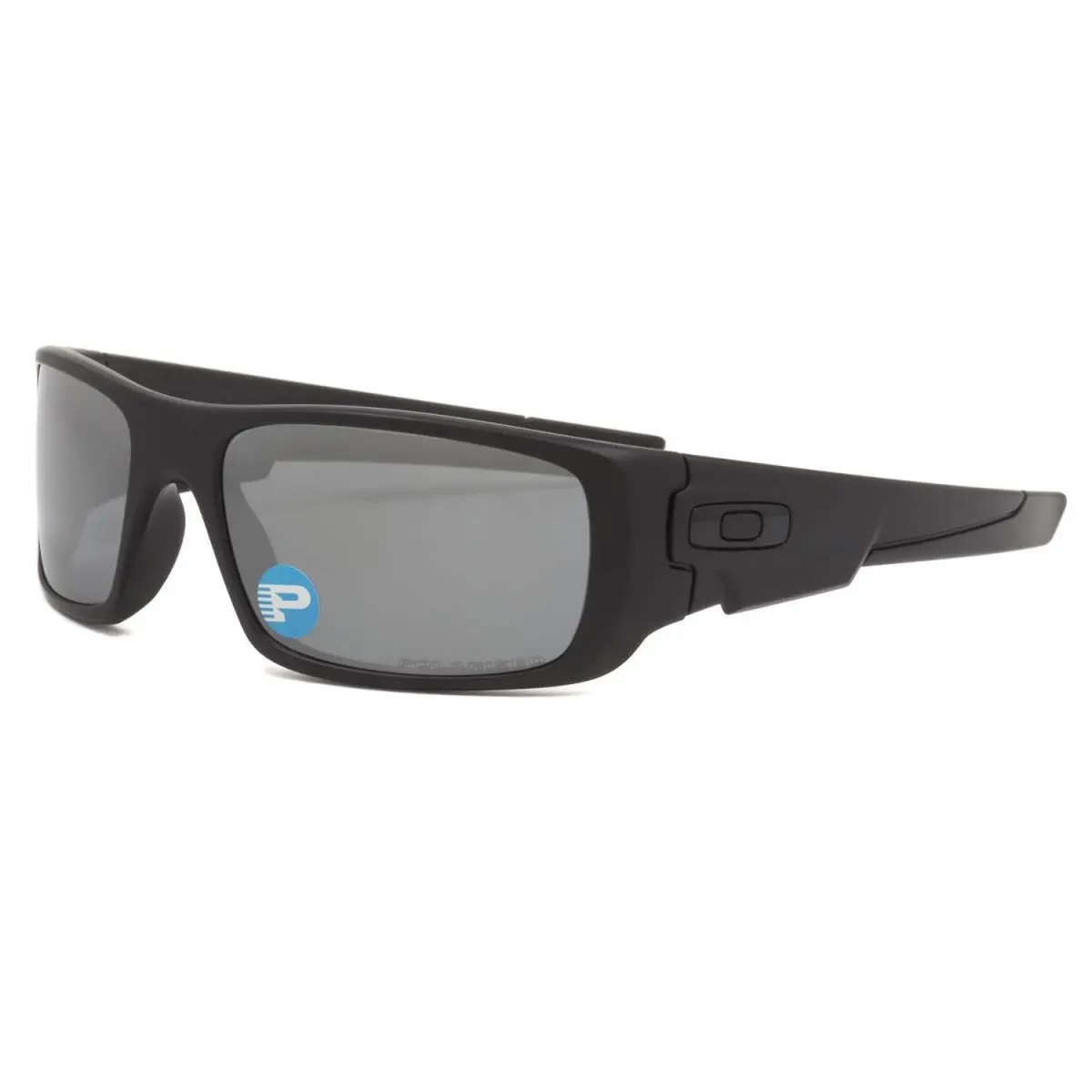 Oakley Crankshaft Sunglasses OO9239-06 Matte Black / Black Iridium Polarized - Frame: Black, Lens: Black