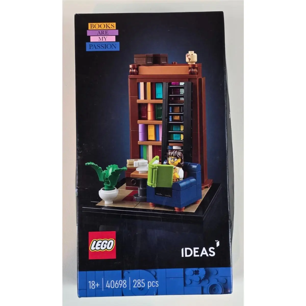 Lego Ideas 40698 Books Are My Passion 285 Piece Building Set For Ages 18+