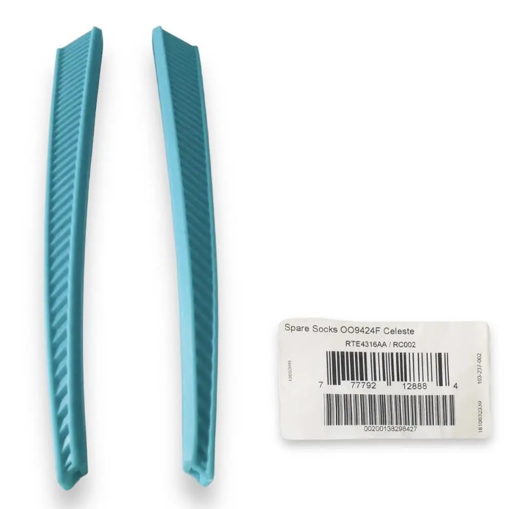 Oakley OO9424F Mercenary Low Bridge Celeste Rubber Replacement Ear Socks - Celeste