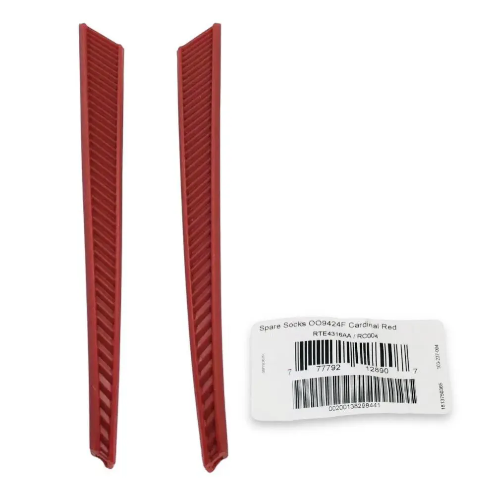 Oakley OO9424F Mercenary Cardinal Red Rubber Ear Socks Replacement - Cardinal Red